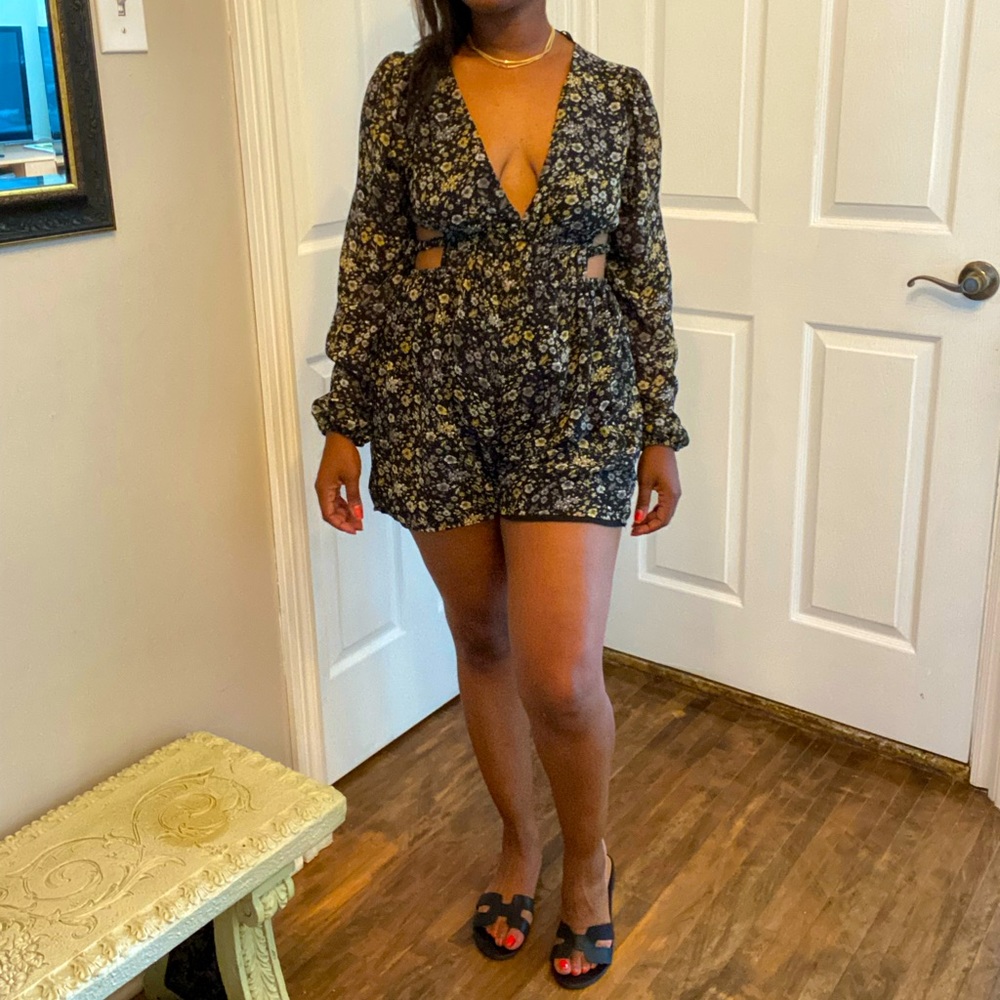 Floral Romper